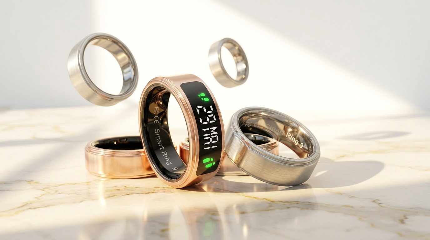 Bague connectée COLMI R12 Smart Ring avec écran d'affichage et tactile