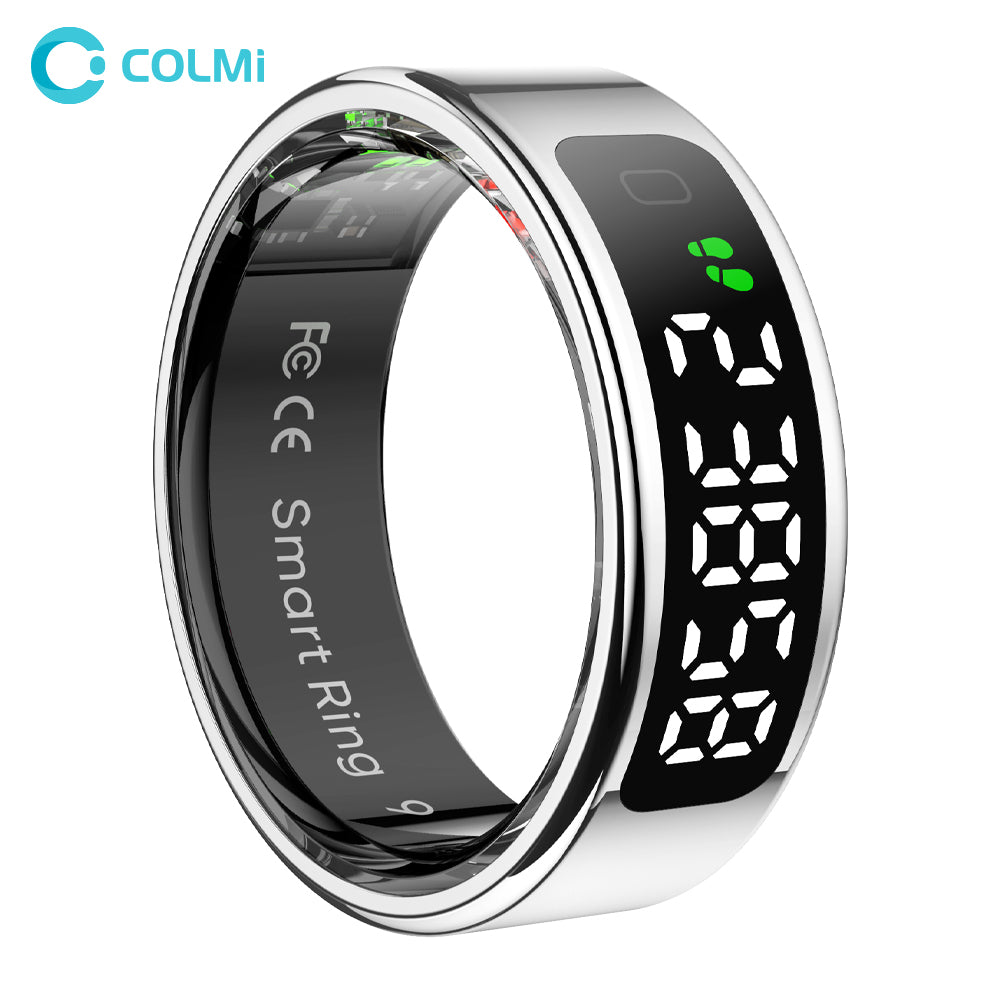 Bague connectée COLMI R12 Smart Ring avec écran d'affichage et tactile