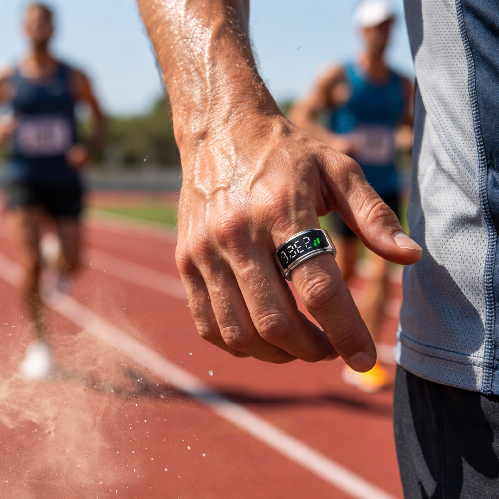 Bague connectée COLMI R12 Smart Ring avec écran d'affichage et tactile